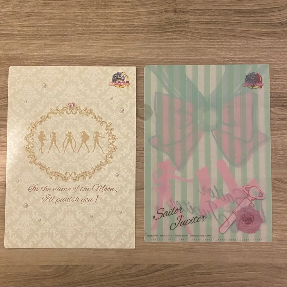 Sailor Jupiter Clear Mini File Folder - Picture 2 of 7